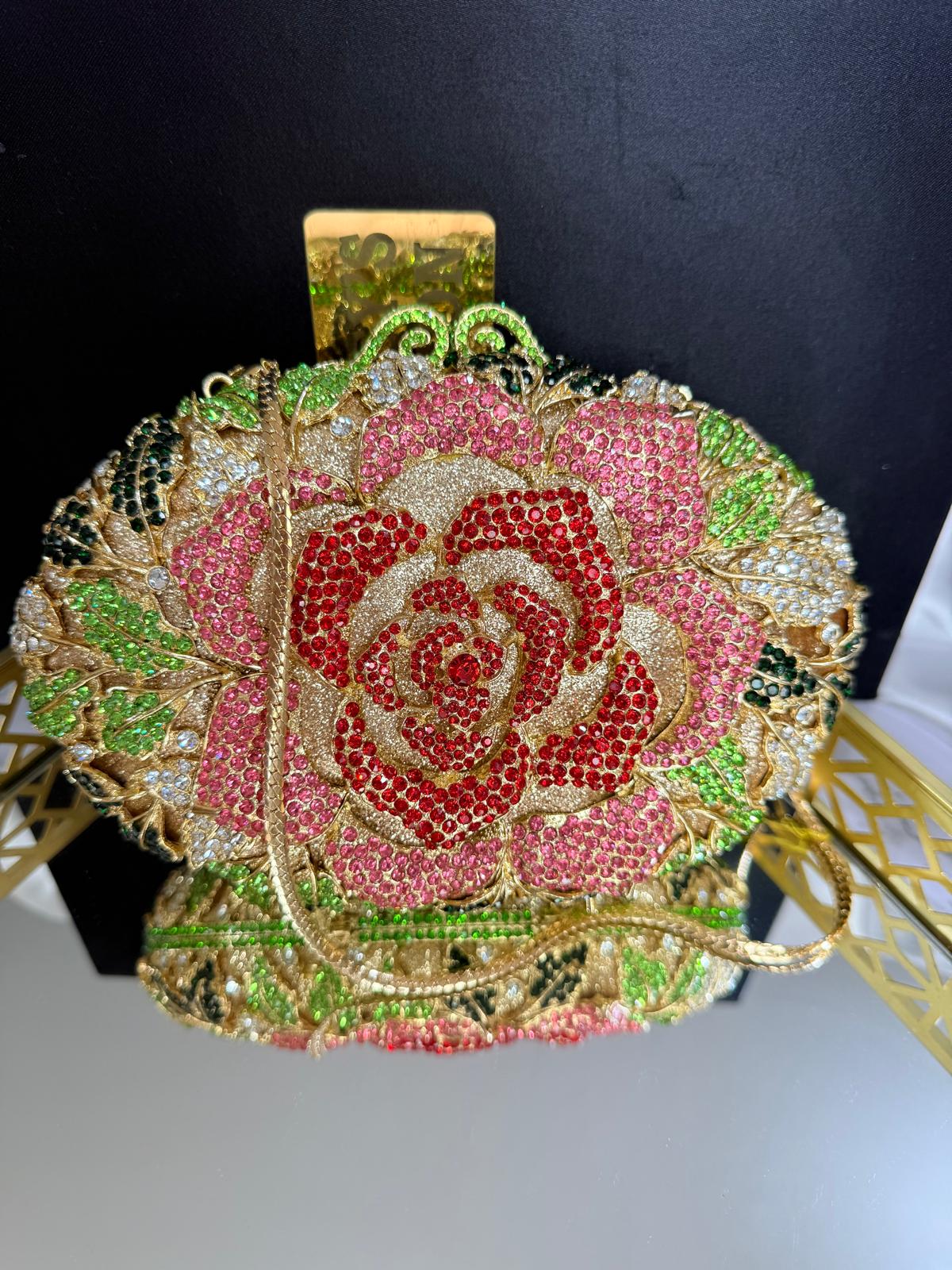 Designer clutch bag