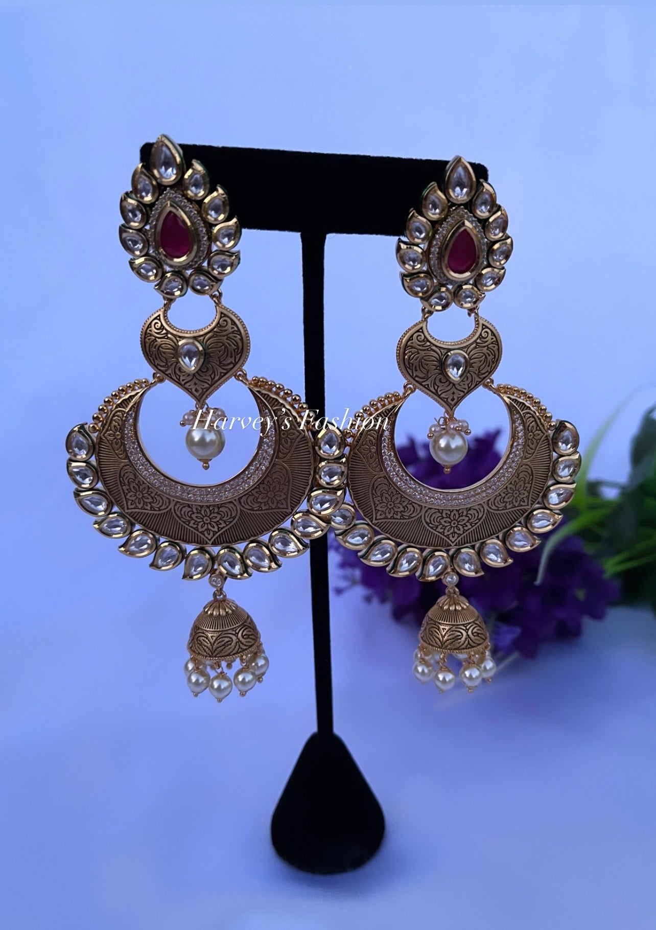Gurnoor Kundan Earring