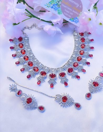 American Diamond Necklace set