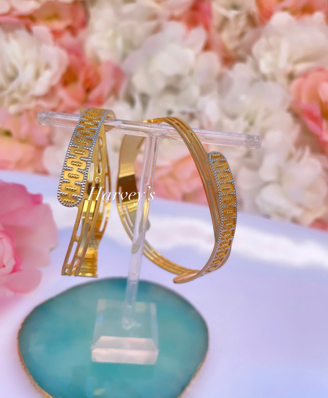 Tiara Hallmark Gold Bangles