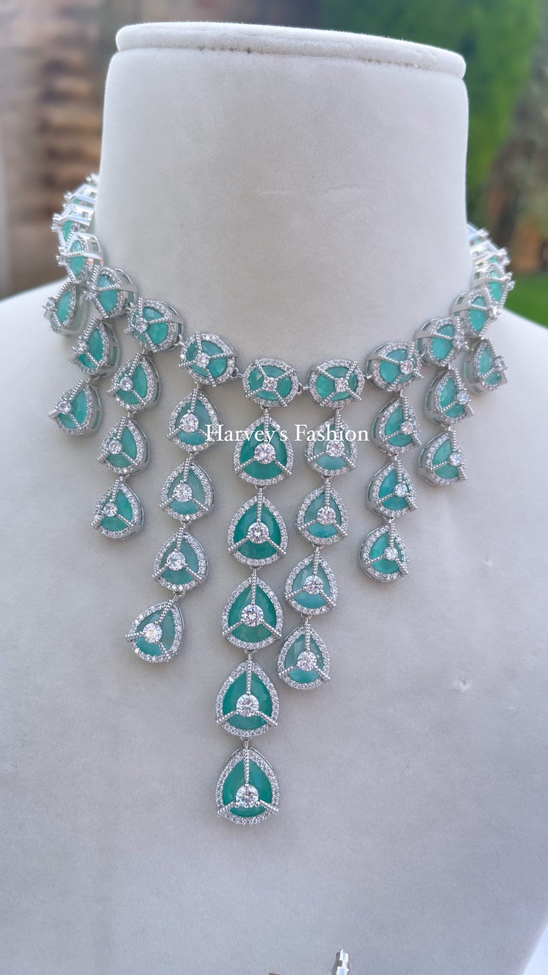 Reet Mint American Diamond Set