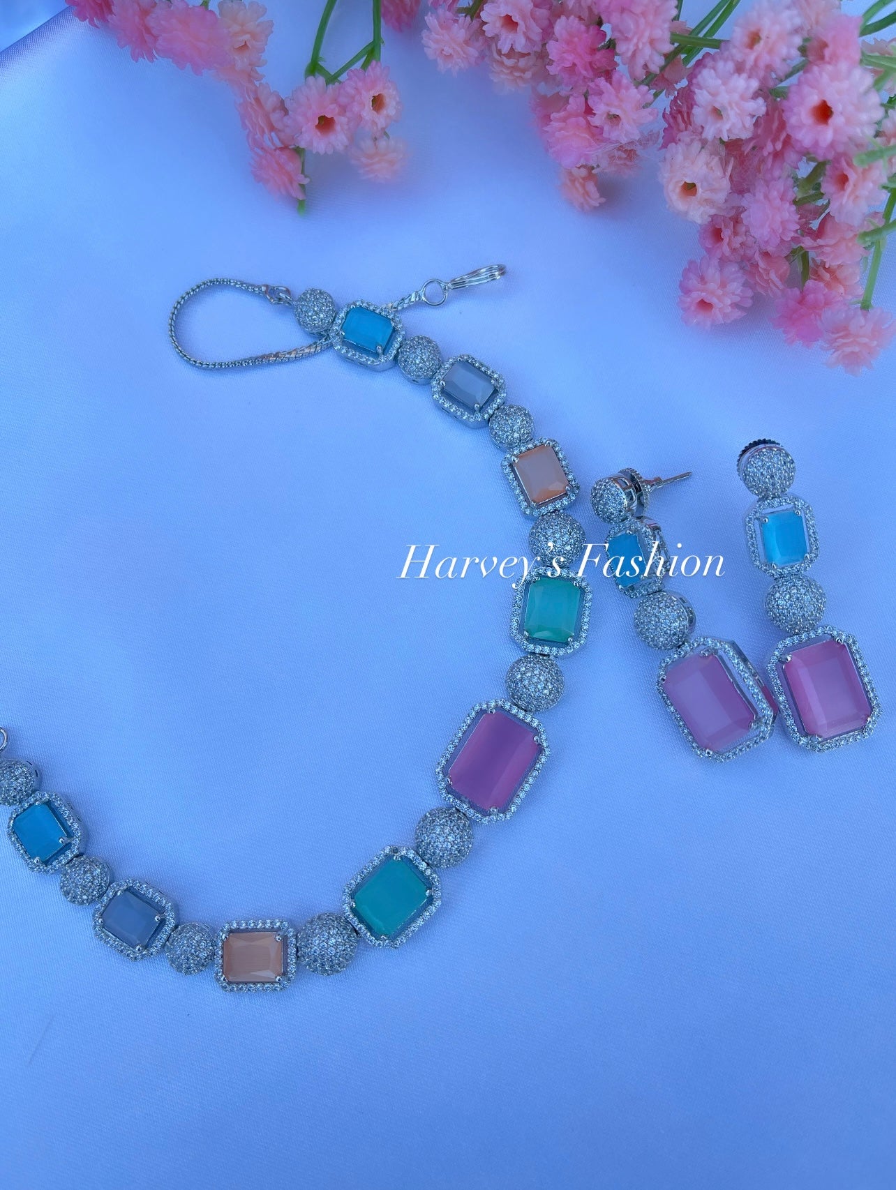 Reet American Diamond Set