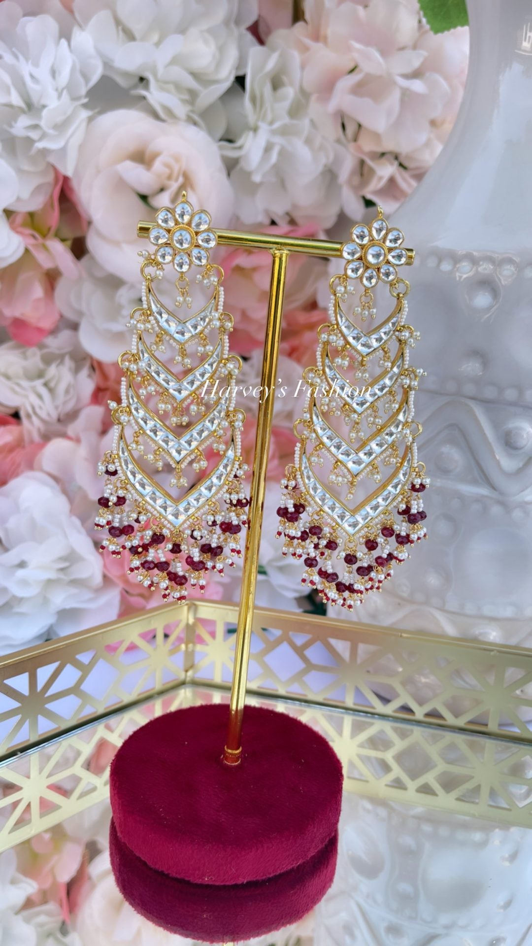Pachi Kundan Earrings