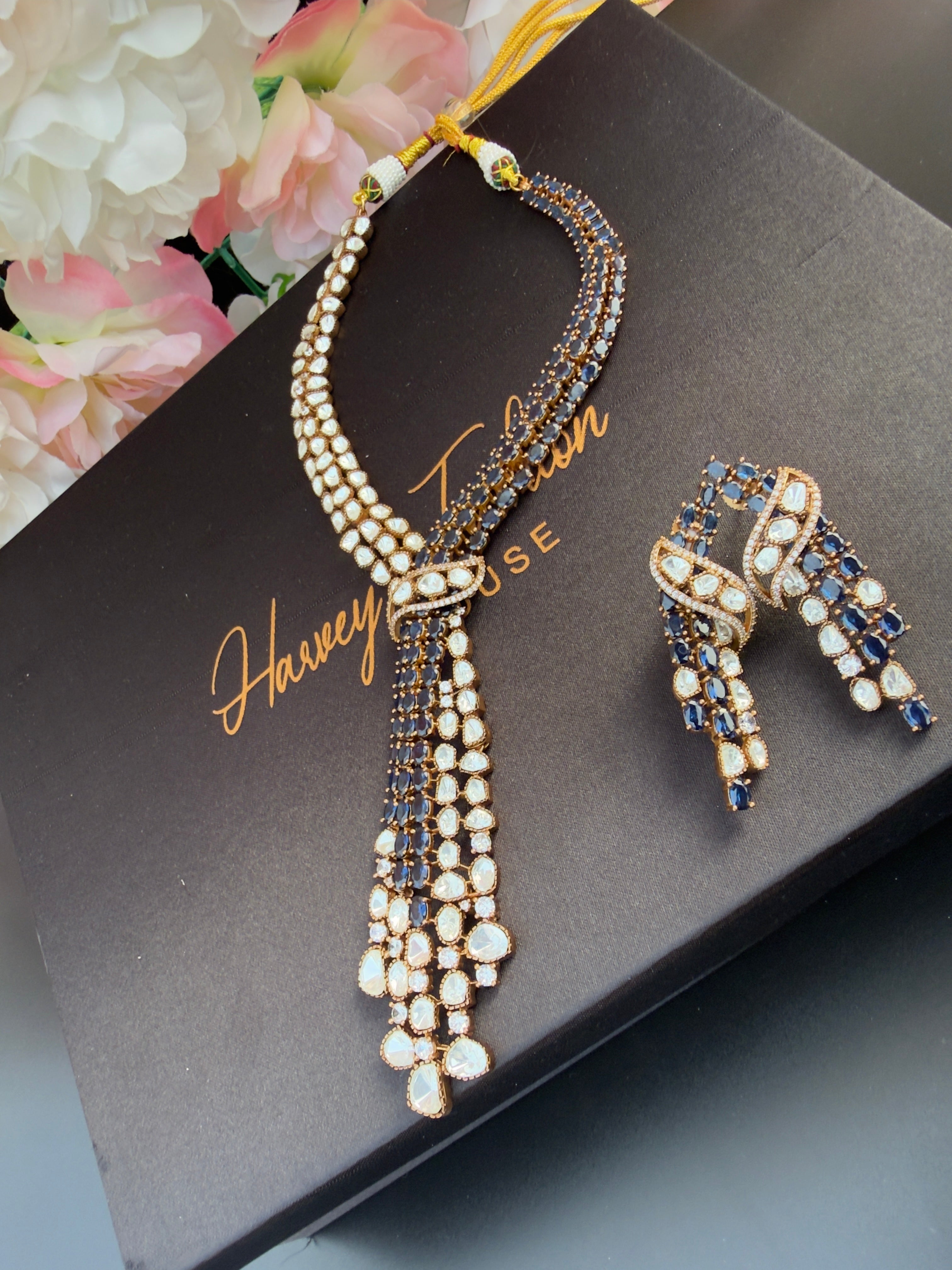 Moissanite Premium Quality Necklace Set