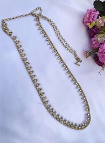 Harveen Gold Saree Belt - Elevate Your Saree Style