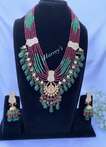 High End Quality Kundan Haar