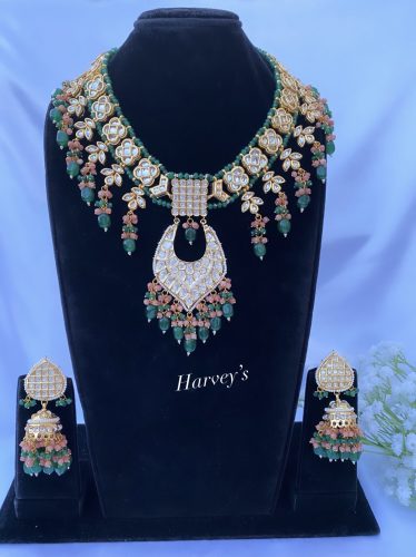 High End Quality Kundan Haar