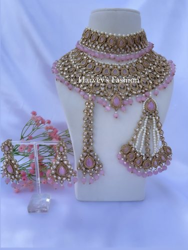 Param Pink Bridal Set