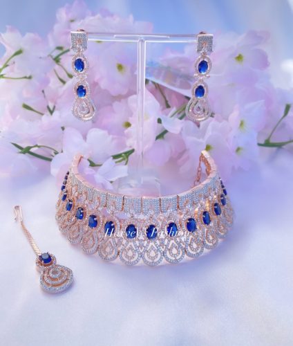 American Diamond Choker set