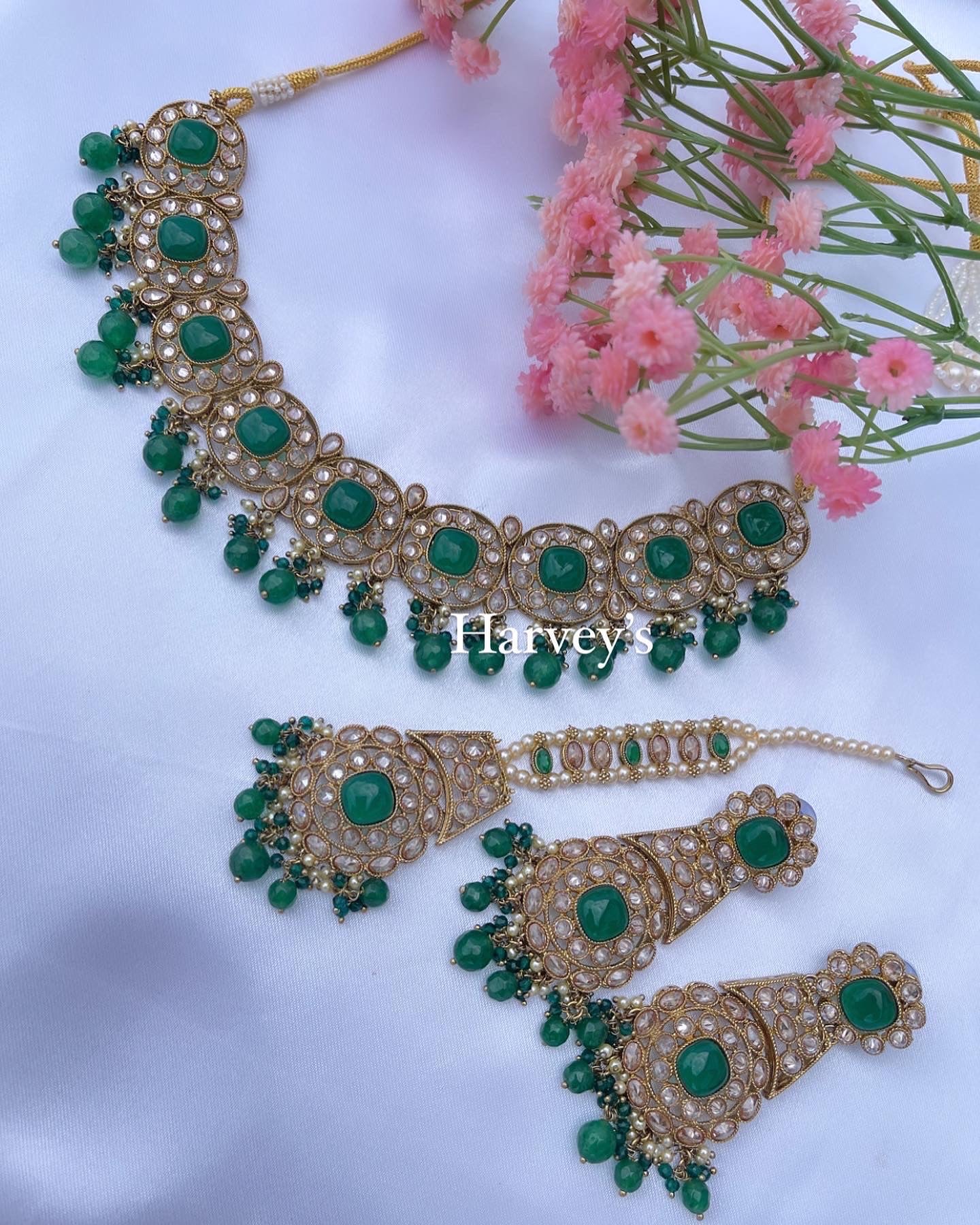 Mannat Green Set