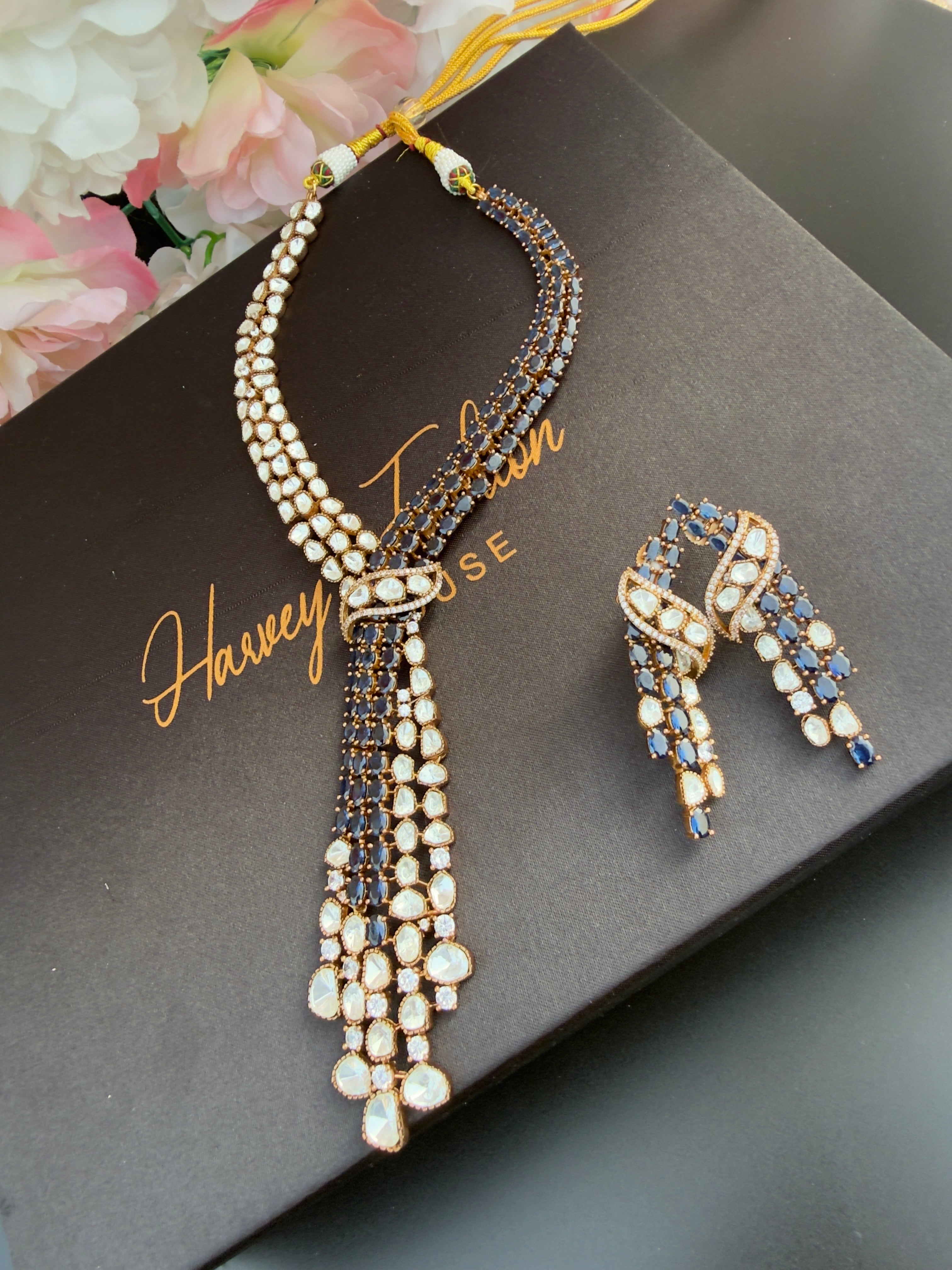 Moissanite Premium Quality Necklace Set