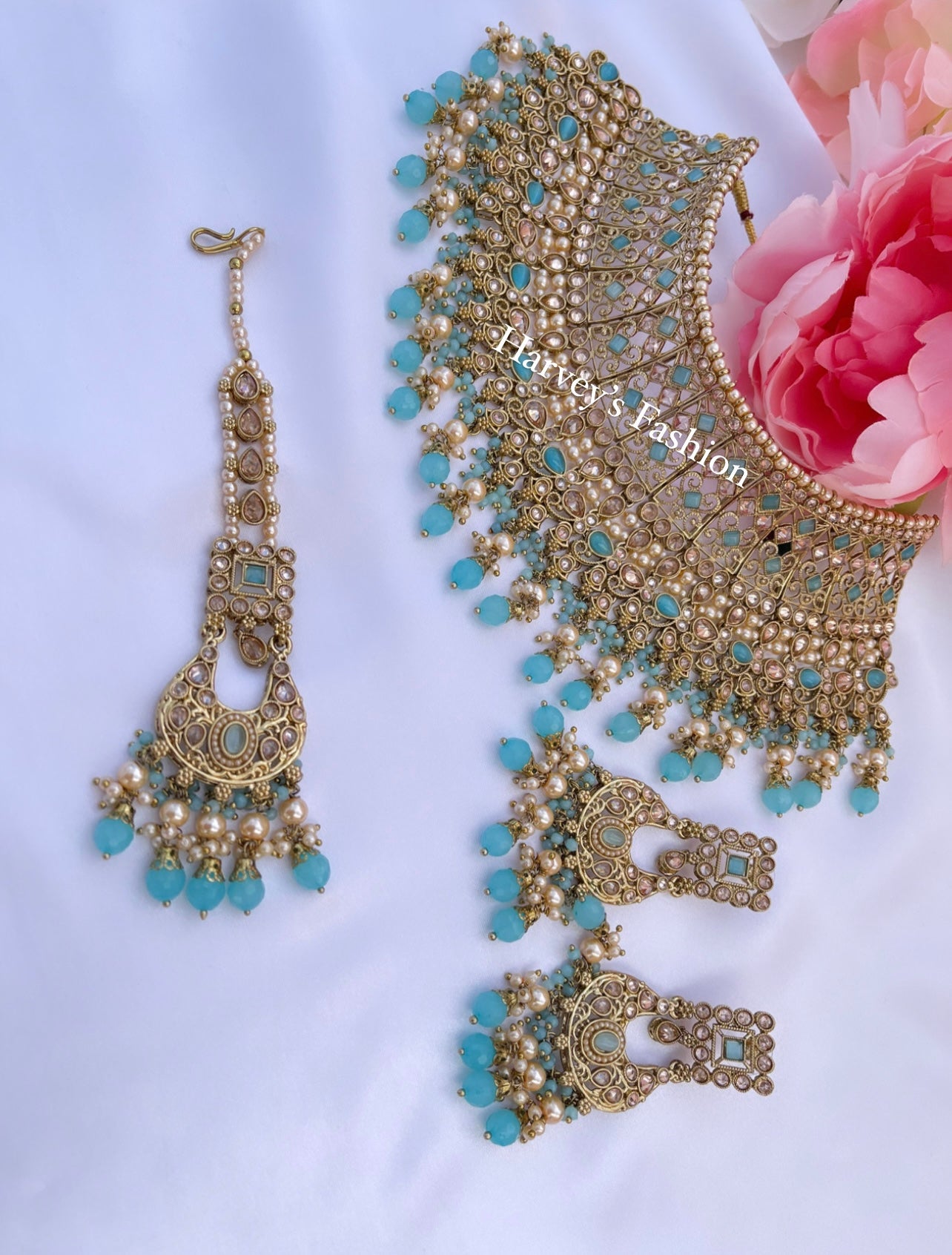 Kirat Sky Blue Set