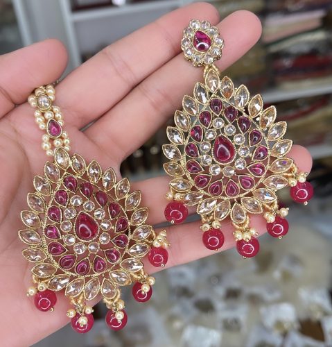Preet Ruby Tikka Set