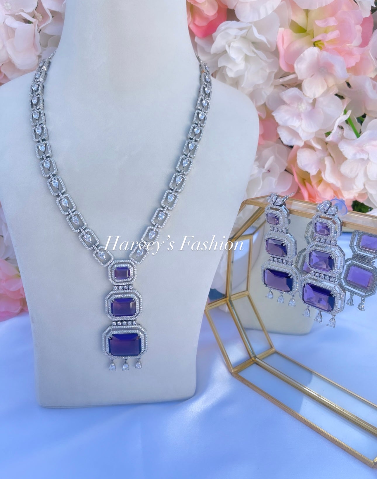 Neha Purple Doublet Set