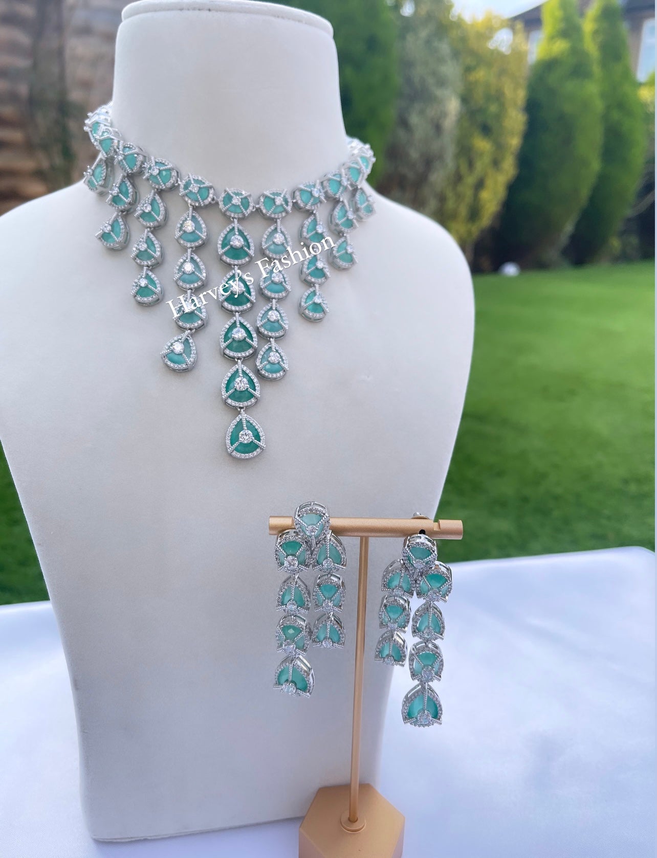 Reet Mint American Diamond Set