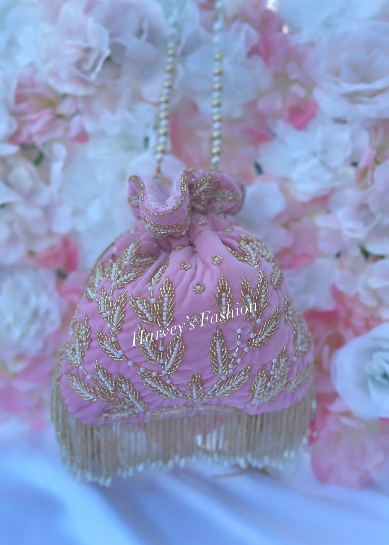 Pink Potli Bag