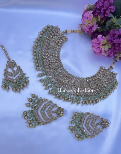 Mankirat Mint Bridal Set