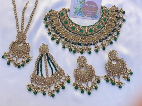 REENA Green Bridal Set