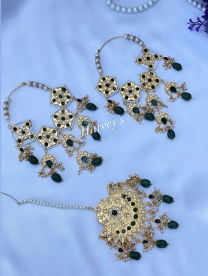 Kajal Oversize Tikka Set