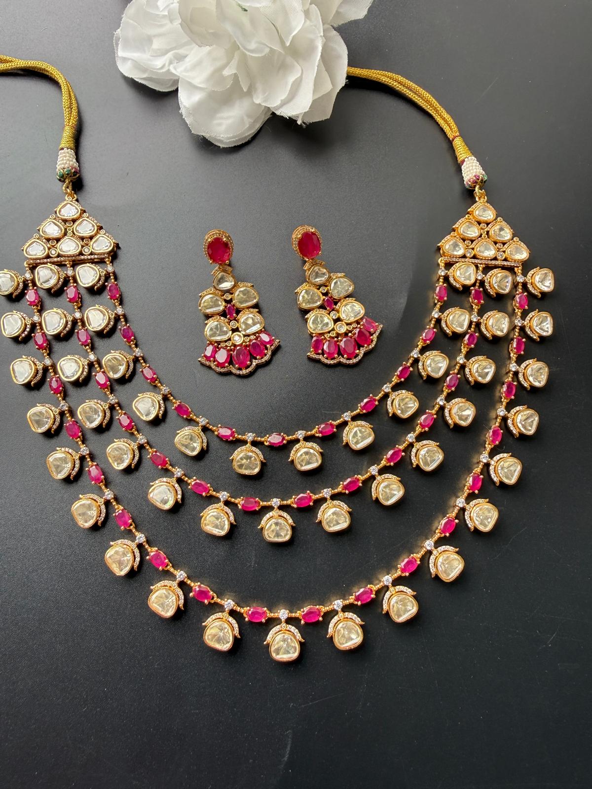 Premium quality moissanite set