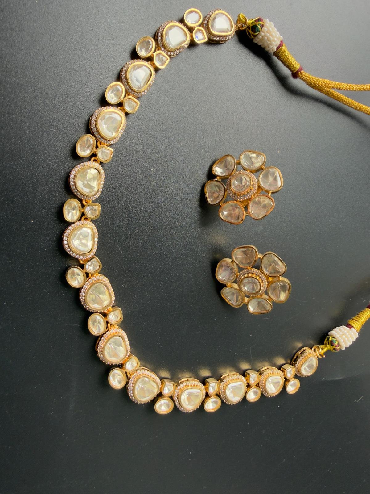 Premium quality moissanite set