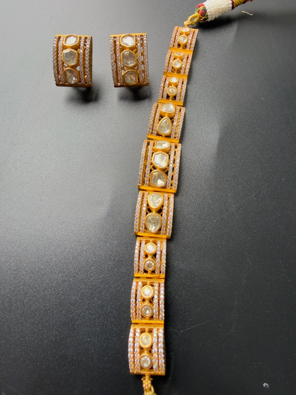 Premium quality moissanite set