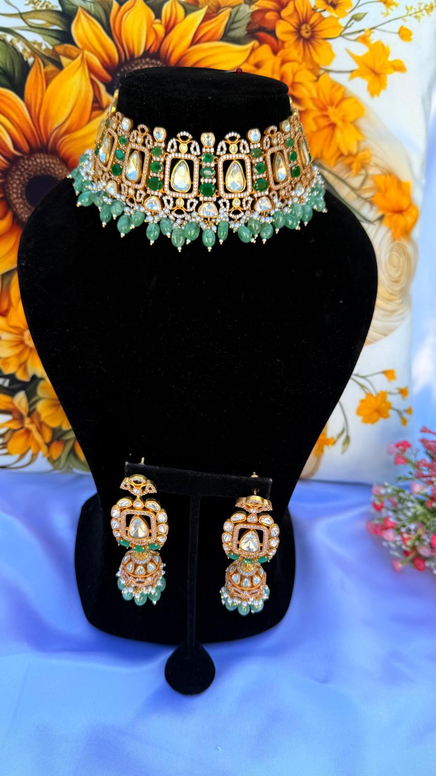 Premium quality moissanite set