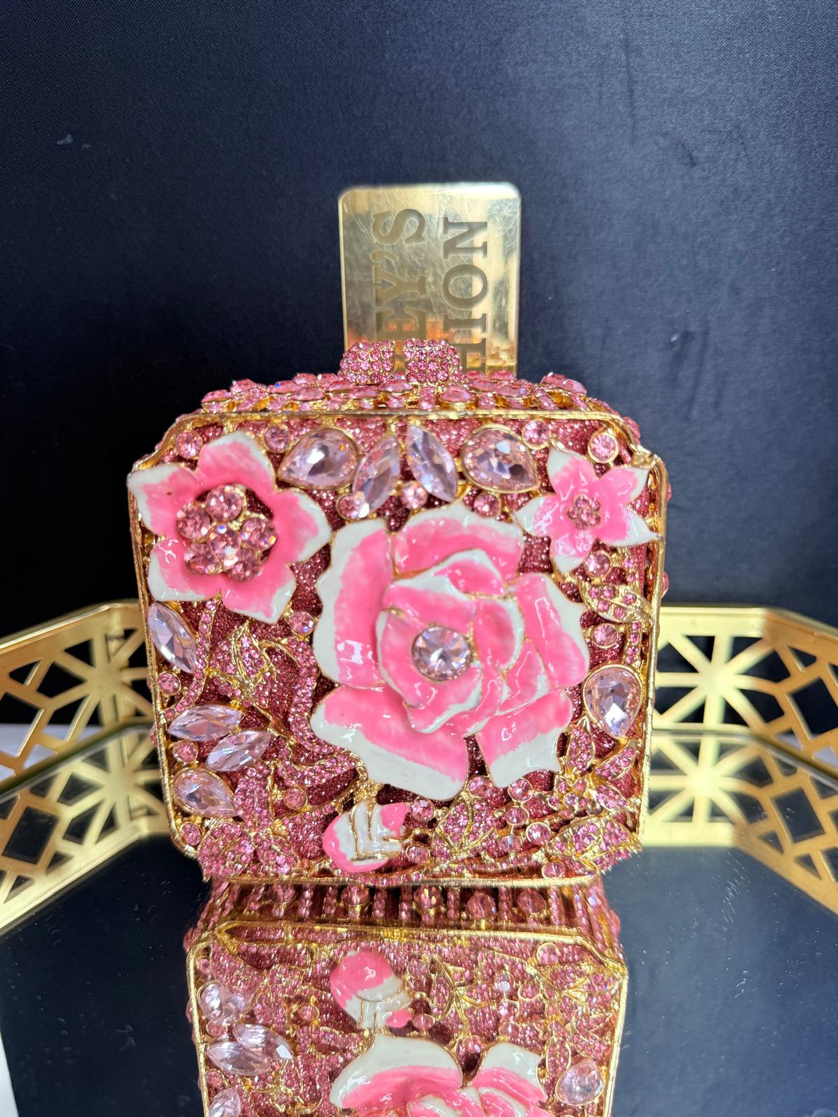 Designer clutch bag