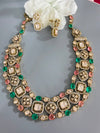 Moissanite kundan necklace