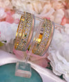 Tiara Hallmark Gold/Rose Polish Bangles