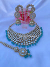 MAHI Sky Blue Necklace Set