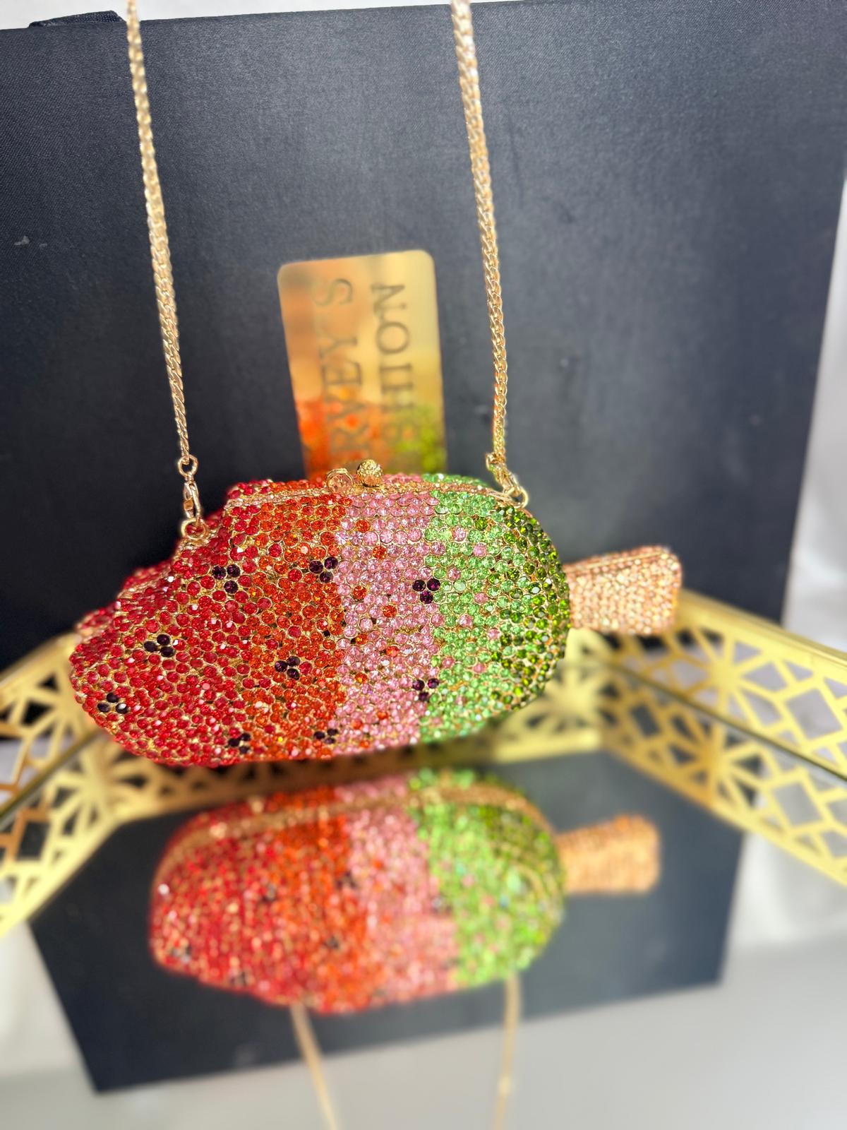 Premium designer clutch bag
