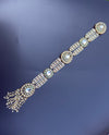 Elegant Kundan sheeshpol hair vine| Bridal Sheesh Patti hair Briad accessory for Punjabi choti.
