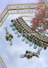 Yellow/Green Kundan Set