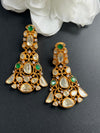Premium quality green earring