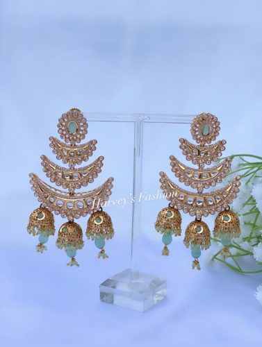 High End Quality Kundan Earring