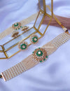 Ritika Green Uncut Choker Set