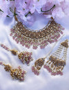 'MEHAR' Pink Bridal Set