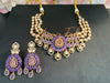 Moissanite designer necklace