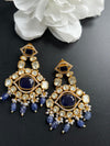 Jesika premium quality navy earring