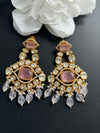 Jesika premium quality pink earring