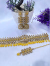 Riya Yellow Choker Set