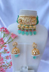 Kavita Mint Choker Set