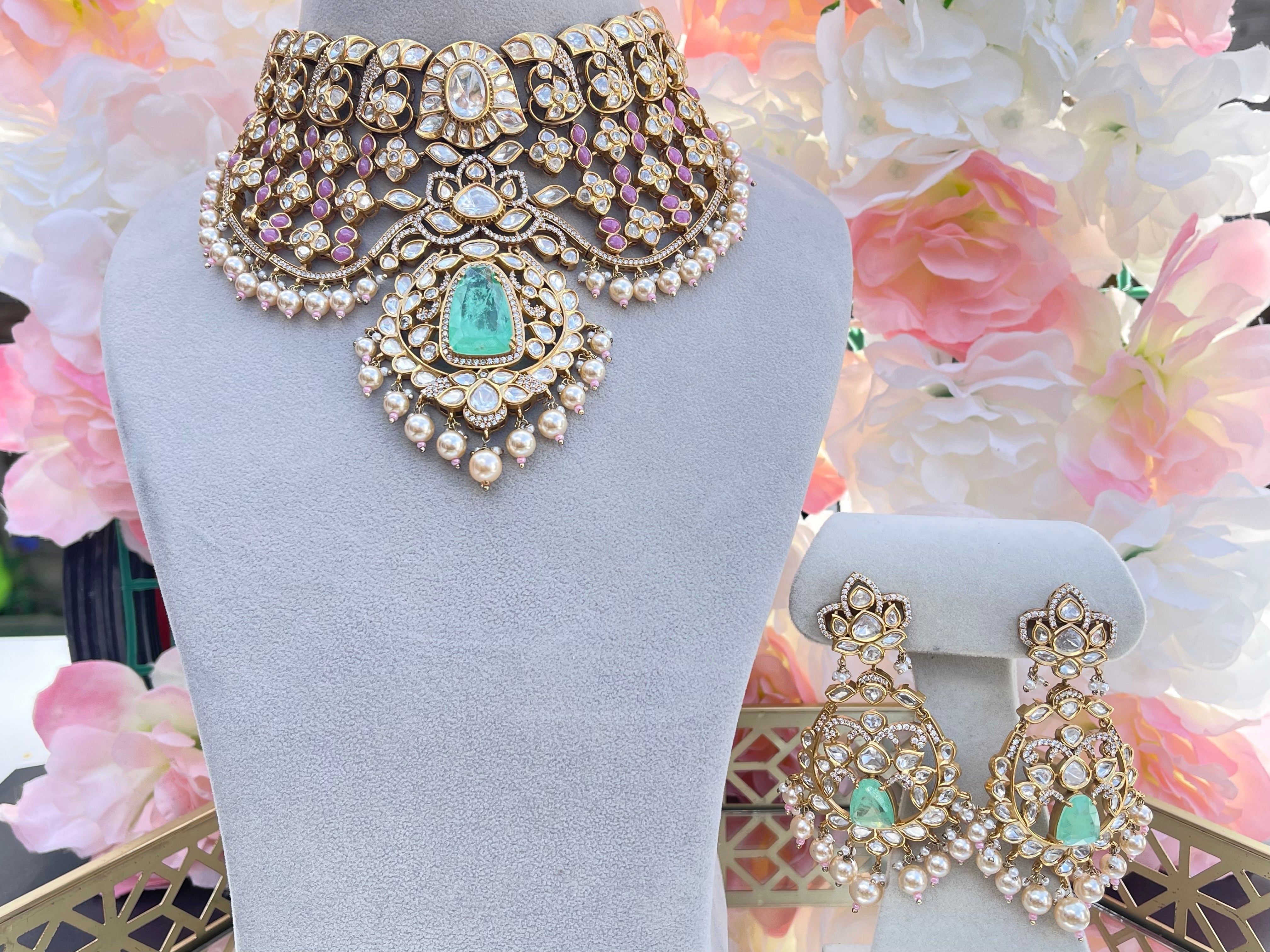 Premium quality Kundan doublet stone