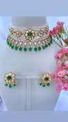 Green Tyaani Choker Set