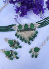 Neha Green Kundan Set