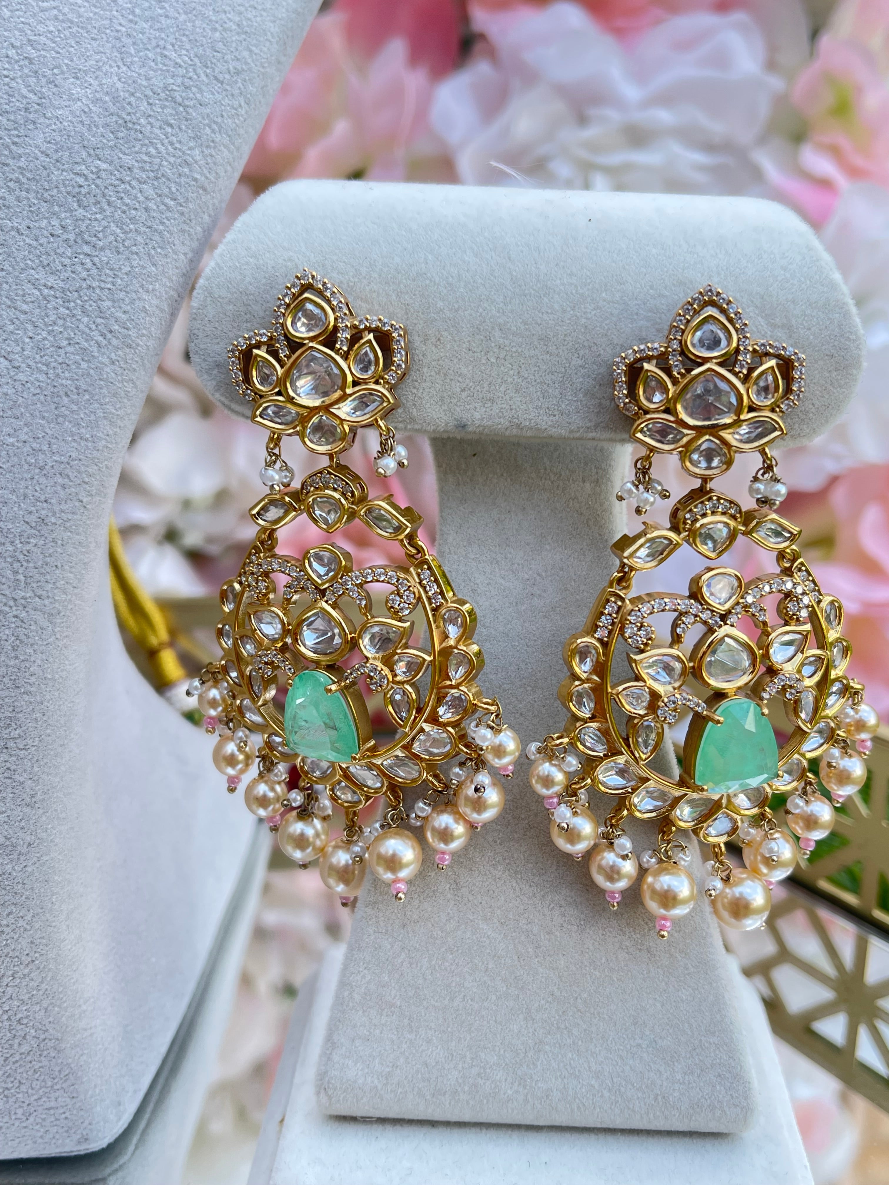 Premium quality Kundan doublet stone