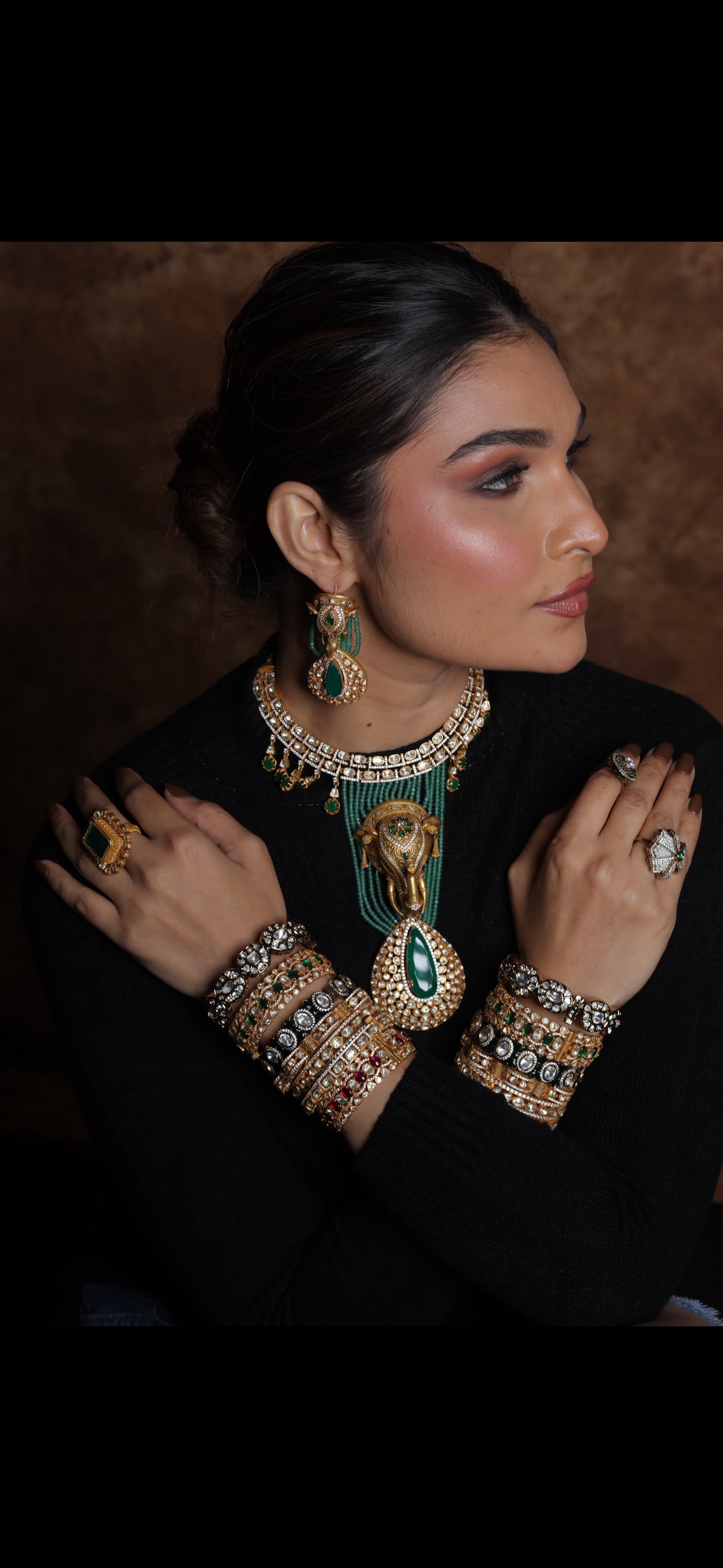 Premium Quality Moissanite Designer Set