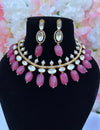 Pink Kundan Hasli