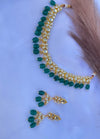 Anita Green Pachi Kundan Set